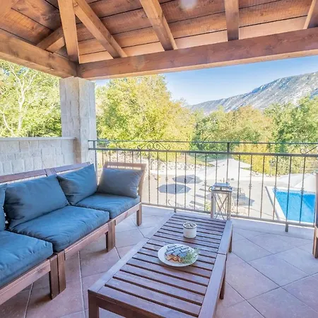 Villa Traditional Poolside Surrounded By Nature In Tribalj