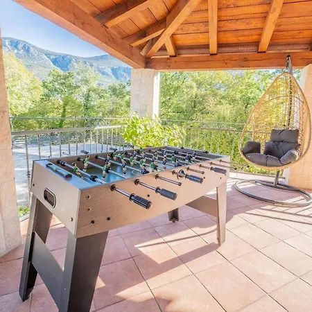 Traditional Poolside Surrounded By Nature In Tribalj *
