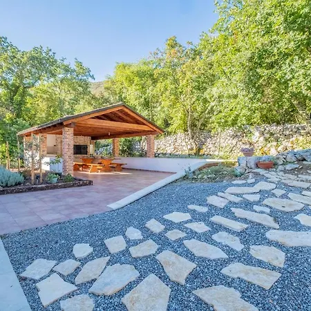 Traditional Poolside Surrounded By Nature In Tribalj Vila